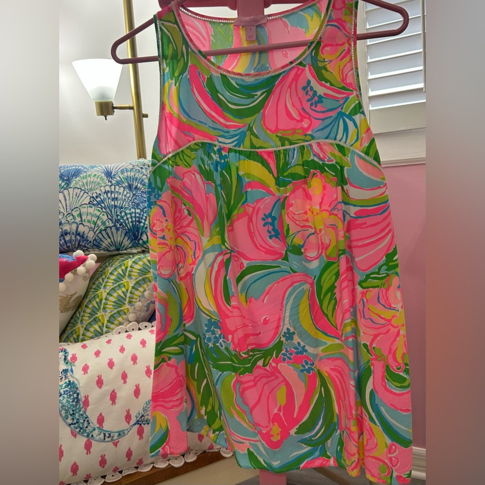 Lilly Pulitzer flutter tank top, So a peeling, Size Small - Picture 9 of 12